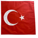 23" x 23" 59 x 59 cm Turkey Turkish Flag Bandana Head Scarf Neck Tie