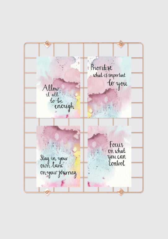 Super Seconds Allow it all to be enough Postcard Set 307