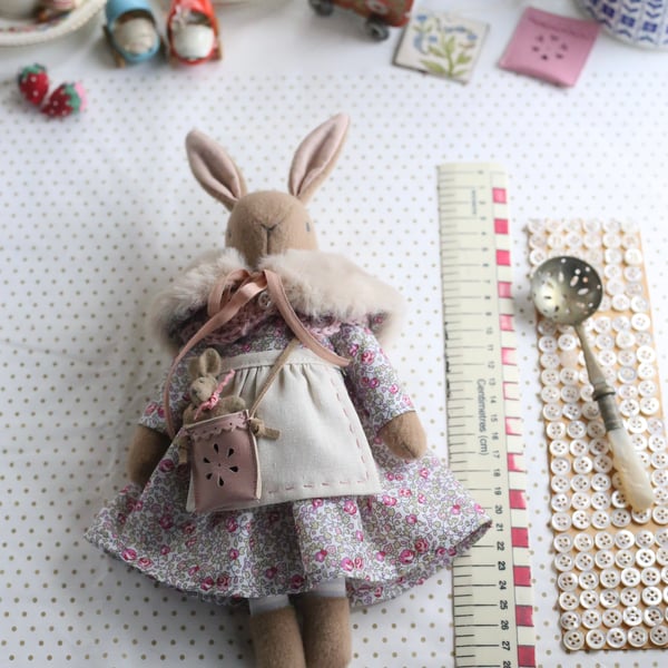 Baby Size - Liberty Heirloom bunny Eloise