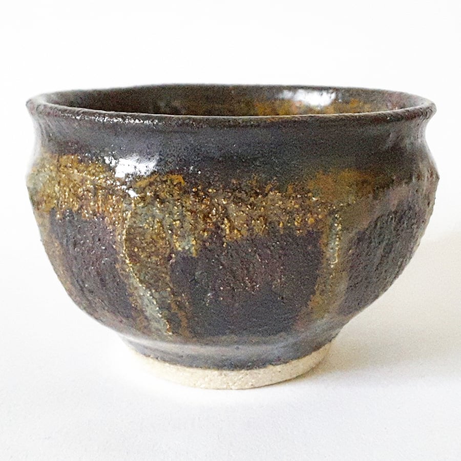 Small Brown Ceramic Bowl