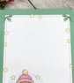 Notepad - A6 Recycled Paper Notepad - Christmas Robin - Image 5