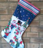 Santa and Snowman Stocking - Image 2