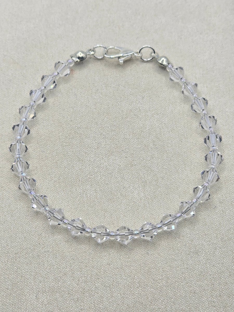 Preciosa Crystal Bracelet - Clear Crystal