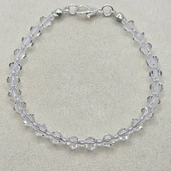 Preciosa Crystal Bracelet - Clear Crystal