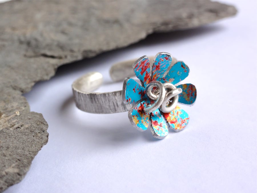 Image of Spring flowers ring