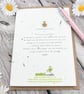 Plantable Wildflower Seed Card - Any Occasion  - Blank Card - Beehive - Image 5