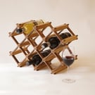 Hand Made Solid Wood Wine Rack