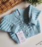 Designer Baby Boy's Hand Knitted Cardigan  3-9 months size