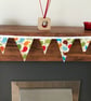Cream Birds Bunting - Image 1