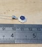 Tiny Tanzanite flower pendant. December birthstone. - Image 5