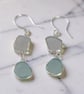 Ocean Beach Sea Glass Earrings  - Image 3