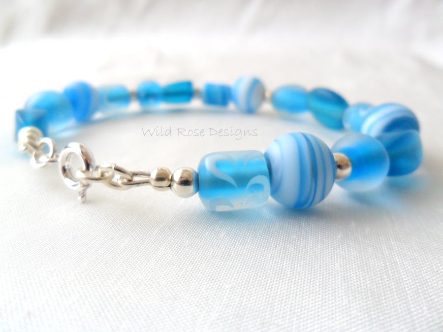 'Blue Ice' bracelet - Sale item!