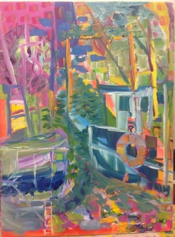 Harbour Lights card