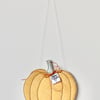 'Happy Autumn' Pumpkin - Hanging Decoration