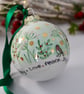Robin ceramic bauble - Image 3