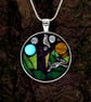 'Moon Rise' - Mosaic Pendant - Image 2