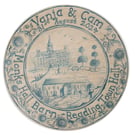 Bespoke 'Delft' Wedding Hand Painted Panel