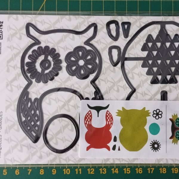 Large Owl Die Cutter By Xcut
