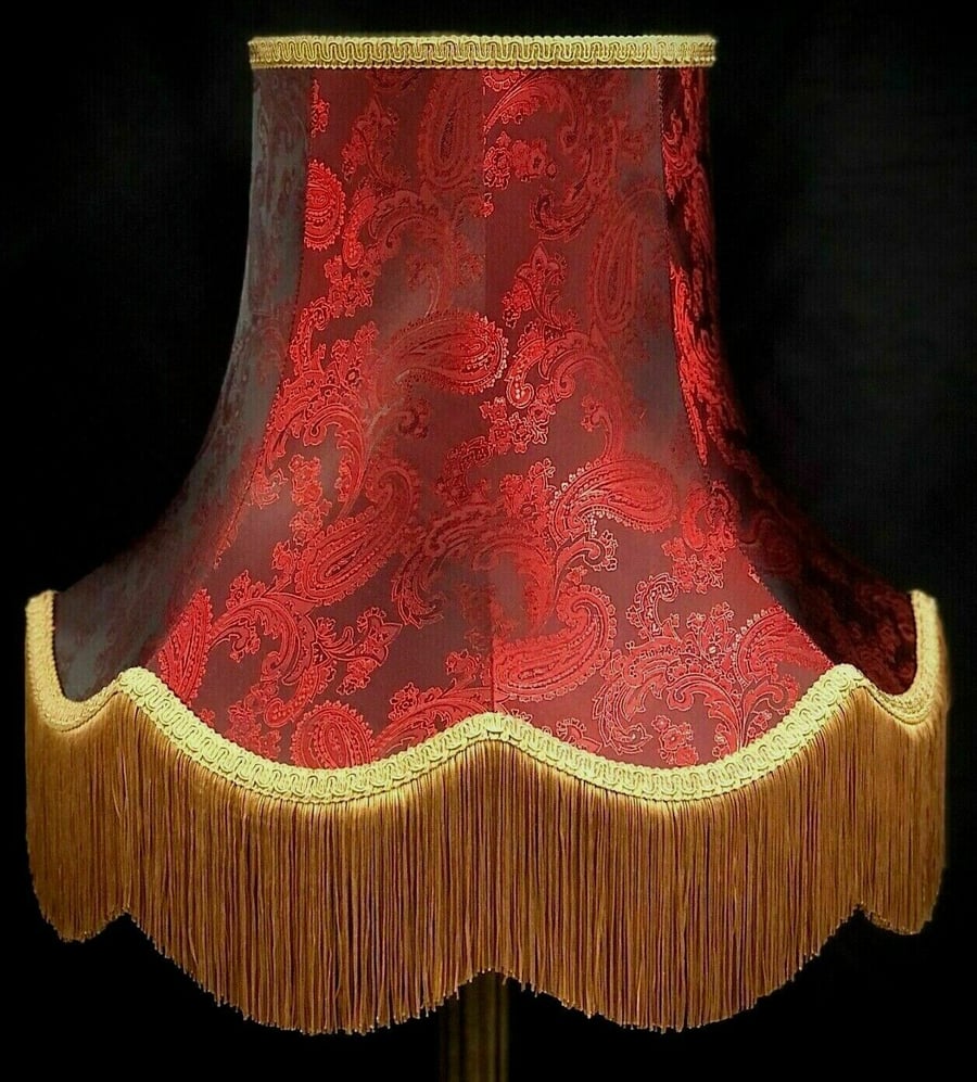 Burgundy Red Lampshades Standard Lamp Table Lamp Ceiling Light Wall Light