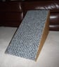 32cms H. x 65cm L. Doggy Ramp Natural Wood Sides with New Luxury Two Tone Grey C - Image 8