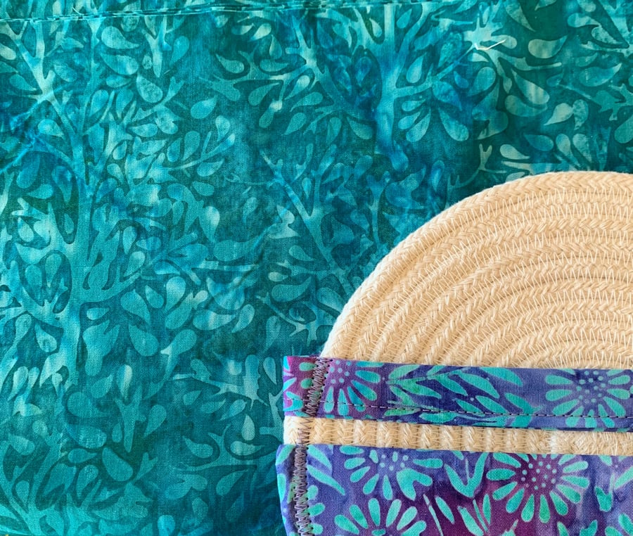 Playing Card Holder - 13 Cards- Teal 