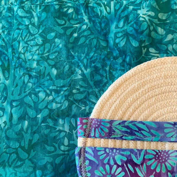 Playing Card Holder - 13 Cards- Teal 