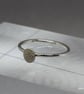 Echo Ring - Textured Sterling Silver Ring - Contemporary stacking ring - Image 4
