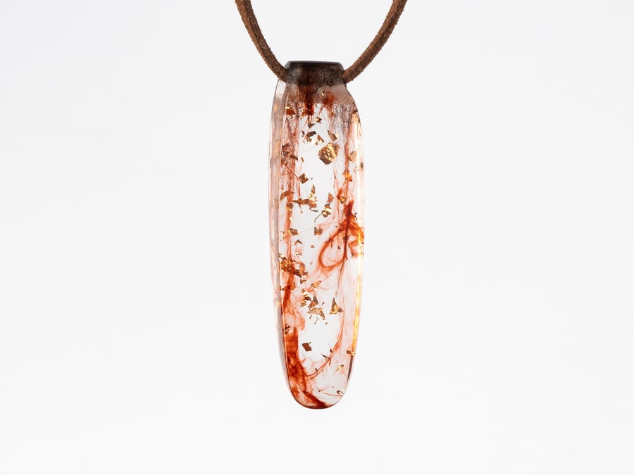 Resin Pendant Necklace 
