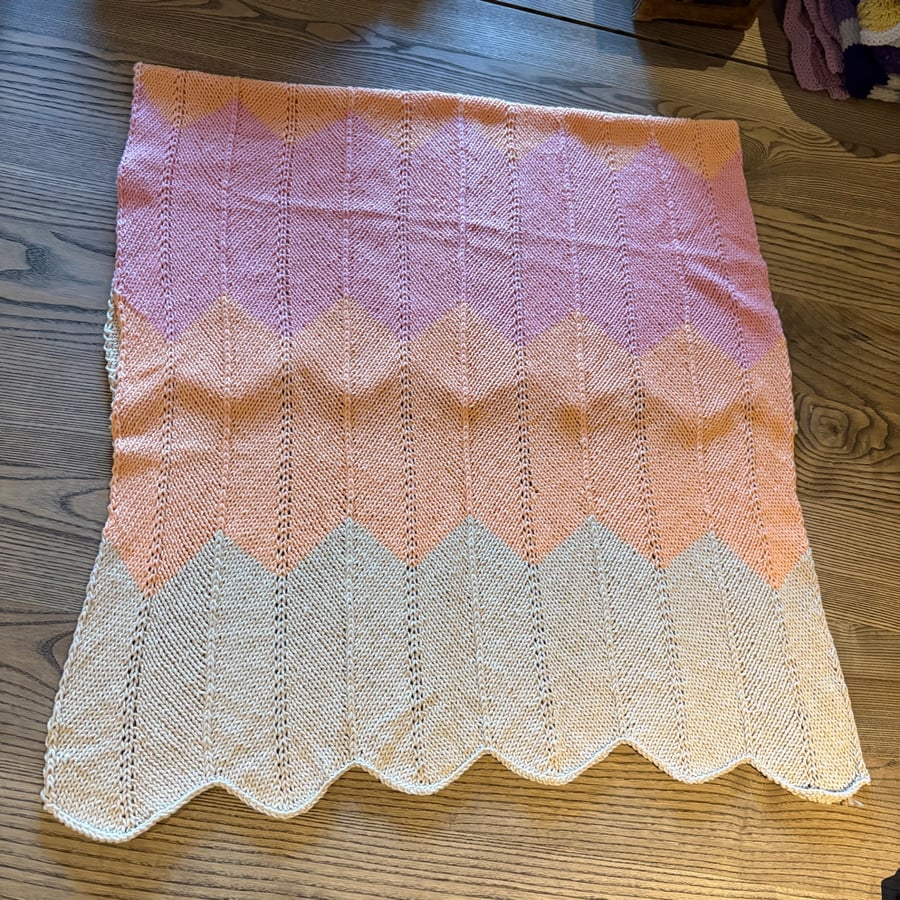 Cotton baby blanket