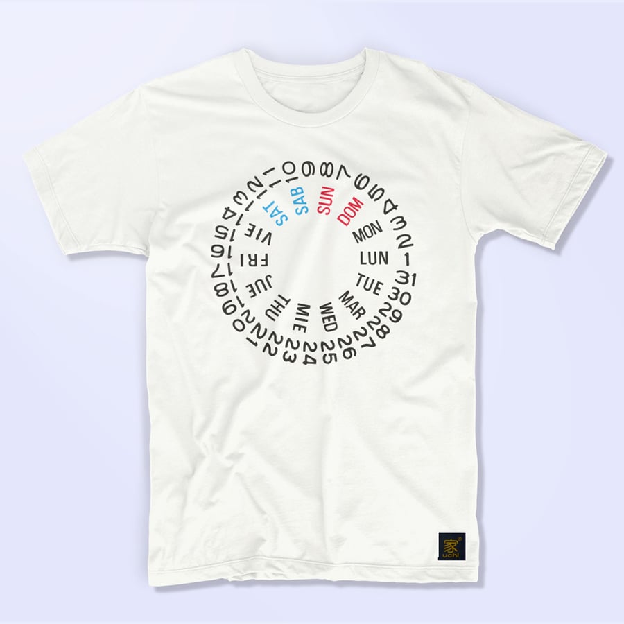 Seiko SKX art - International day date wheel T shirt - uchi horology series