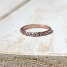 Copper Stacking Ring