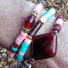 "Arabian Nights" - Set of three stacking bracelets