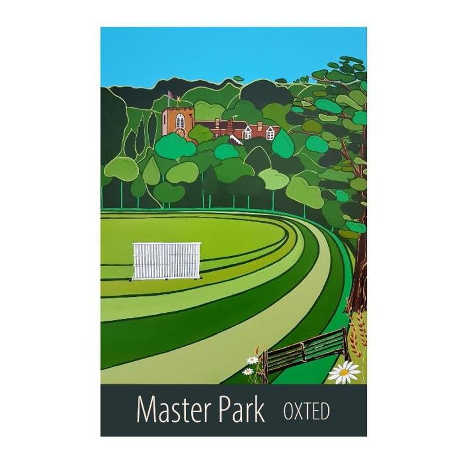 Master Park, Oxted unframed