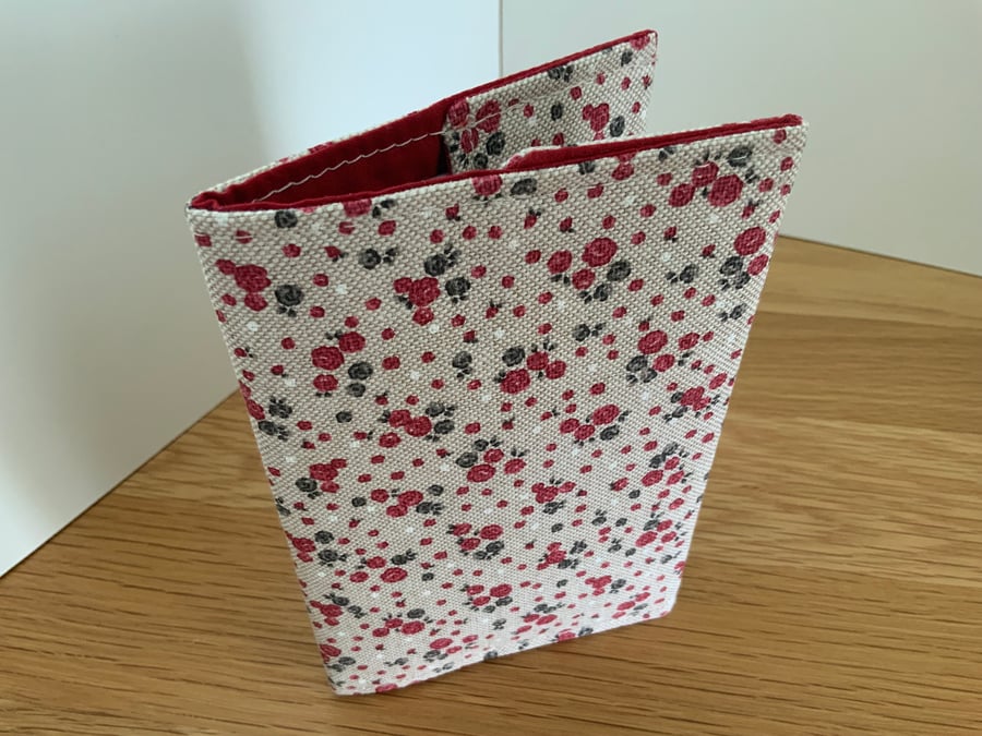 Fabric Passport Cover, Passport Sleeve, Travel Wallet, Passport Holder