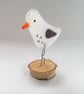 Fused Glass Seagull Ornament: Beach Coastal Decor - Image 5