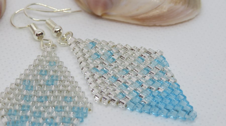 Iced diamonds earrings