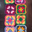 Handmade Crochet Granny Squares 