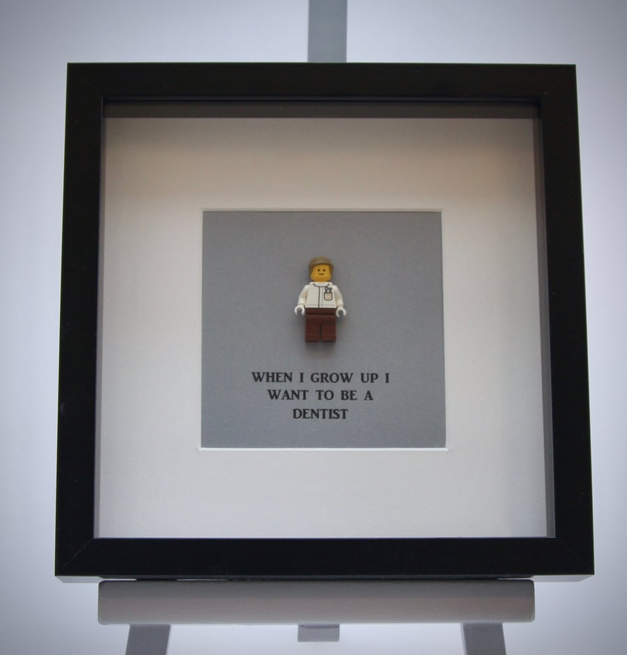 When I grow up I want to be  a  Dentist (male) mini Figure picture