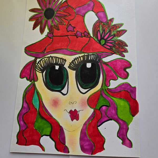 Fairy Witch Drawing 