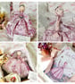 Lady Galathwen, Whisperer of Evening's Promise -  Handmade Fairy Doll - Image 3