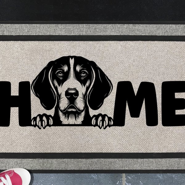 Treeing Walker Coonhound Home Door Mat No.1 - Welcome Mat - All Weather 