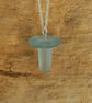 Bottle stopper beach glass pendant - Image 3