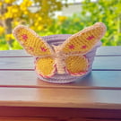 Butterfly affirmation basket 