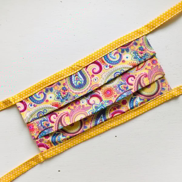 Cotton Reusable Triple Layer Face Covering Mask