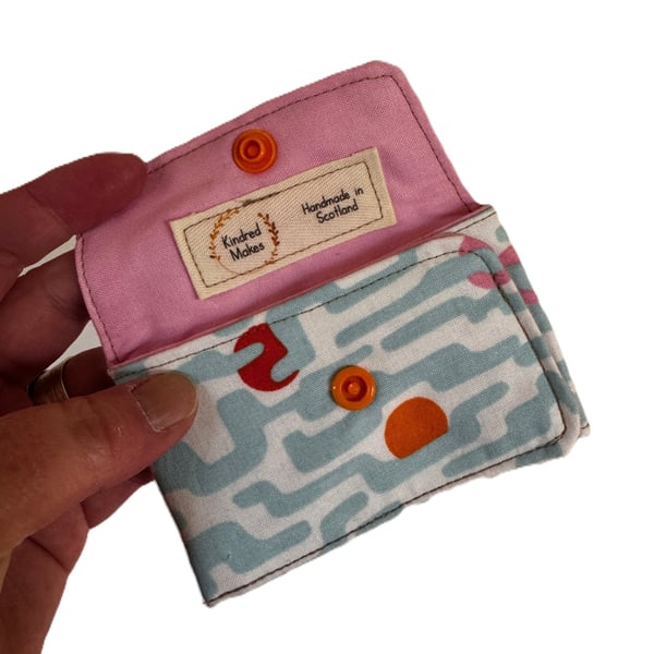 Fabric Card Holder - Sunset
