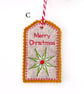 Folk Art Personalised Felt Gift Tags Labels - Image 4