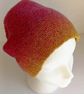 Reversible Wool Hand-Knitted Slouchy Hat: Autumn Winter Wear