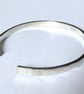 Textured Bangle, Sterling Silver - Image 6