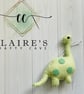 Felt dinosaur decorations, dinosaur nursery, dinosaur garland - Image 7