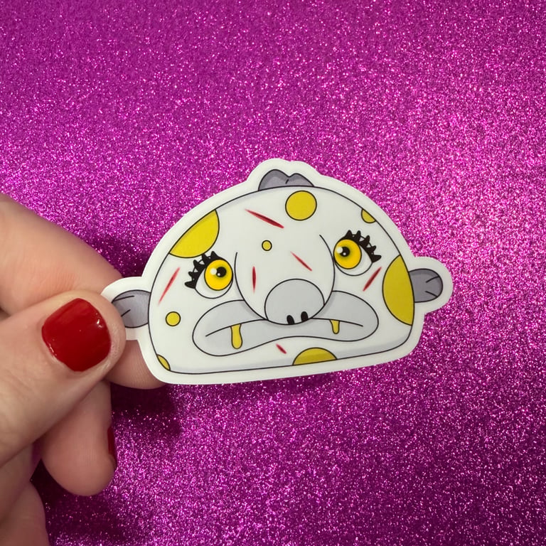 Mr Blobfish 'Exorcist' Vinyl Sticker